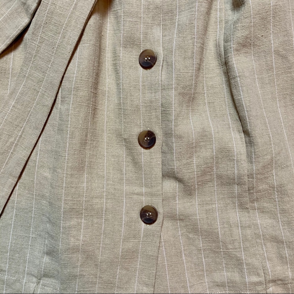 NWT Lost + Wander Sun Tan Halter Mini Dress - Picture 4 of 8